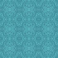 Seamless ornamental laced pattern