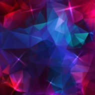 Abstract colorful triangles background N23