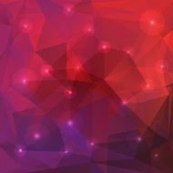 Abstract red triangles background N3