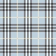 Seamless modern and trendy light blue plaid pattern