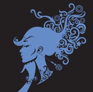 Woman&#039;s head N3