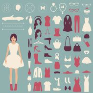 fashion vector icons