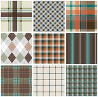 Seamless plaid pattern N4