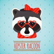Animal hipster portrait N9