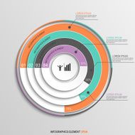 Abstract paper infographic N10