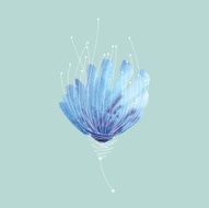 Abstract flower N11