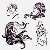 Four Beautiful Women
