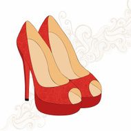 high-heeled shoes N4