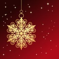 Golden snowflake N2
