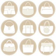 Summer Bags Icon Set