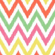 seamless colorful zig zag fabric pattern N3