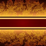 Vector floral decorative background N26