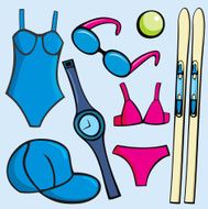 Vector Objects VII Sport Accessories