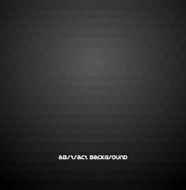 Black Abstract background Triangle geometry