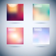 Abstract Blurry Hipster Background With triangles N38