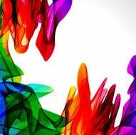 Multicolor abstract bright background Elements for design N20
