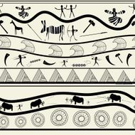 Seamless Tribal Pattern N5