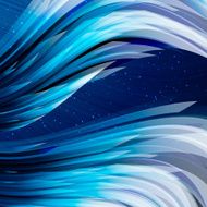 abstract techno design elements on a blue background N3