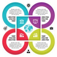 Infographic Business Concept for Presentation - Vector Scheme N2