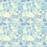 Ice seamless pattern Crystal background