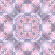 Stitched seamless vector pattern