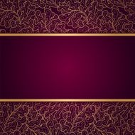 Elegant background with lace ornament N19