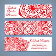 Vector greeting ornate background N12