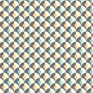 Seamless simple retro geometrical pattern of classic style N19