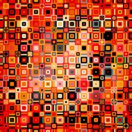 Geometric pattern in disco style N9