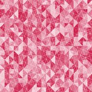 Abstract crystal red triangle background Vector illustration