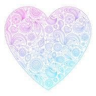Beautiful Valentine&#039;s day heart N2