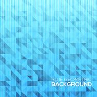 Blue modern geometrical abstract background N3