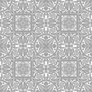 Vintage tile design pattern