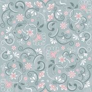 Seamless Floral Pattern N882