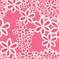 Flower lacy seamless background N40