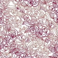Seamless roses pattern N18