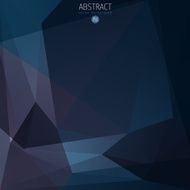 Dark Mosaic triangle background N28