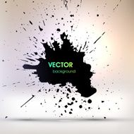 Abstract Ink Blot for Grunge Backgound N335