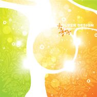 Abstract Summer Background Design Template N30