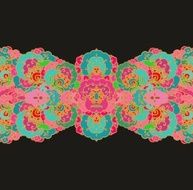Seamless decorative border
