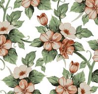 Flowers Beautiful background with a flower ornament N13