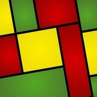 Creative abstract cubes