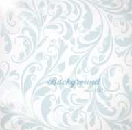 Floral Retro Background for Vintage Design N1531