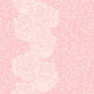 Seamless pattern with flowers roses N8