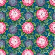 Vintage floral seamless pattern N21