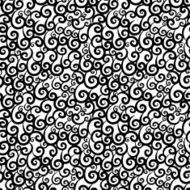 Seamless pattern with waves in black and white N2
