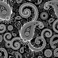 seamless pattern with paisley N19