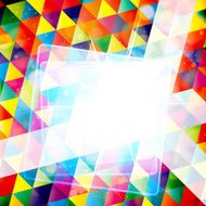 Abstract geometric pattern N83