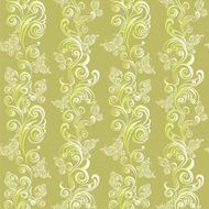 Seamless Floral Pattern N884