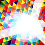 Abstract geometric pattern N85